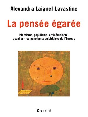cover image of La pensée égarée